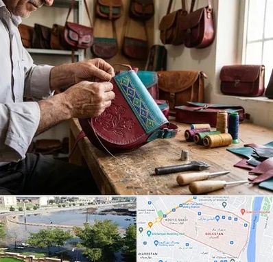 تولیدی کیف سنتی در گلستان اهواز
