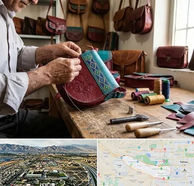 تولیدی کیف سنتی در منطقه 21 تهران 