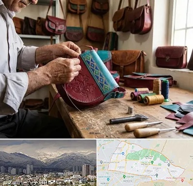 تولیدی کیف سنتی در منطقه 4 تهران 