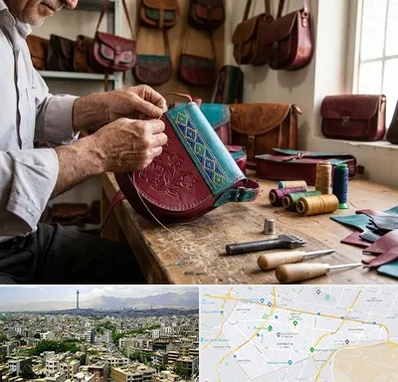 تولیدی کیف سنتی در منطقه 8 تهران