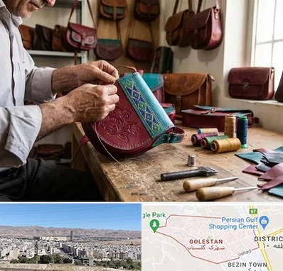 تولیدی کیف سنتی در شهرک گلستان شیراز
