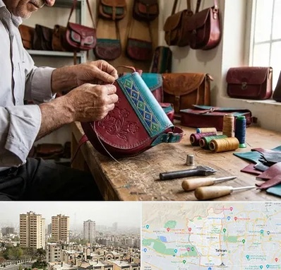 تولیدی کیف سنتی در منطقه 5 تهران