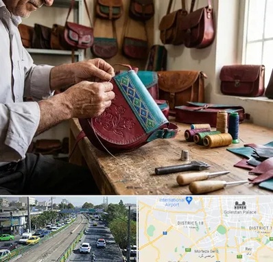 تولیدی کیف سنتی در جنوب تهران