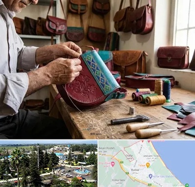 تولیدی کیف سنتی در رودسر