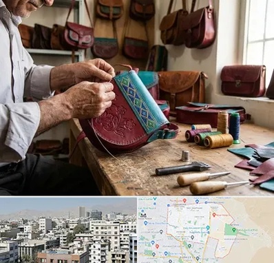 تولیدی کیف سنتی در منطقه 14 تهران 