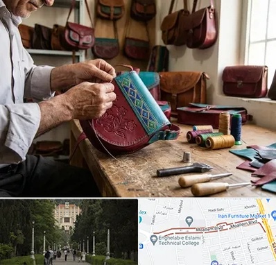 تولیدی کیف سنتی در بلوار معلم رشت 