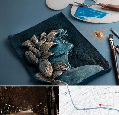 آموزشگاه نقش برجسته در ابوریحان تبریز