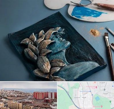 آموزشگاه نقش برجسته در سهند تبریز