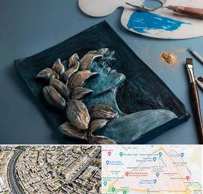 آموزشگاه نقش برجسته در شهرک غرب مشهد