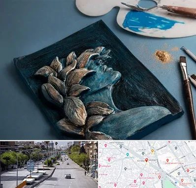 آموزشگاه نقش برجسته در خیابان زند شیراز