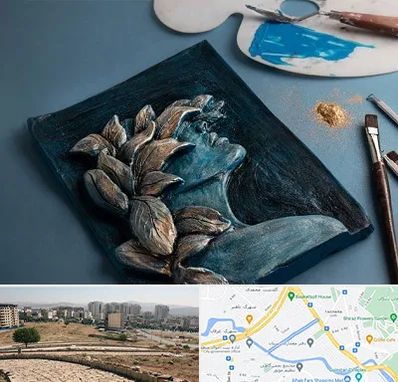 آموزشگاه نقش برجسته در کوی وحدت شیراز