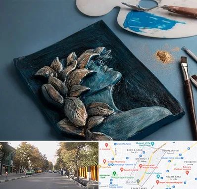 آموزشگاه نقش برجسته در شریعتی