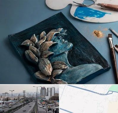 آموزشگاه نقش برجسته در بلوار ارتش