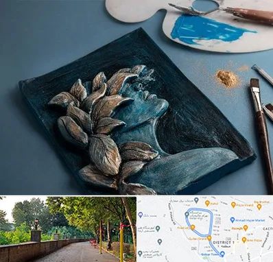 آموزشگاه نقش برجسته در بلوار گیلان رشت