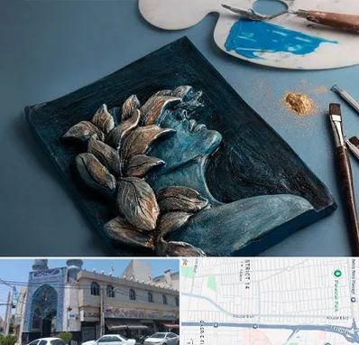 آموزشگاه نقش برجسته در بلوار ابوذر