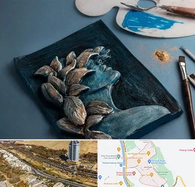 آموزشگاه نقش برجسته در خیابان نیایش شیراز