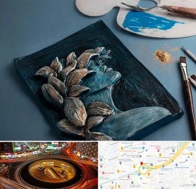 آموزشگاه نقش برجسته در میدان ولیعصر