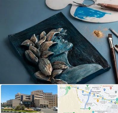 آموزشگاه نقش برجسته در صیاد شیرازی مشهد