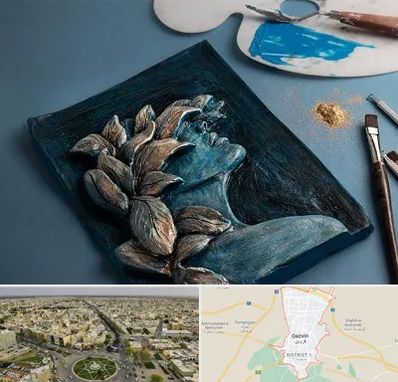 آموزشگاه نقش برجسته در قزوین