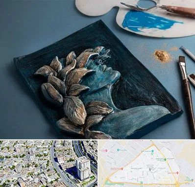 آموزشگاه نقش برجسته در قاسم آباد مشهد