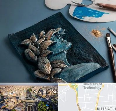 آموزشگاه نقش برجسته در استاد معین