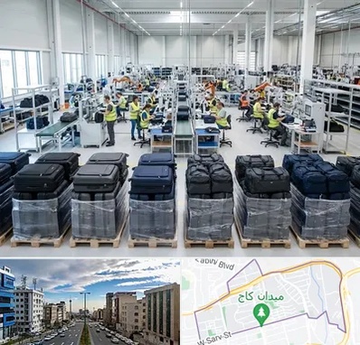 تولیدی چمدان در سعادت آباد