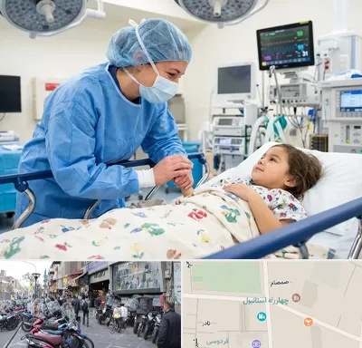 جراح مغز و اعصاب اطفال در چهارراه استانبول