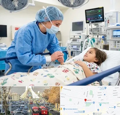 جراح مغز و اعصاب اطفال در خیابان آزادی