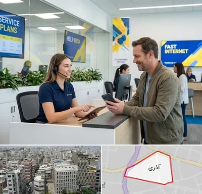دفتر خدمات ایرانسل در آذری