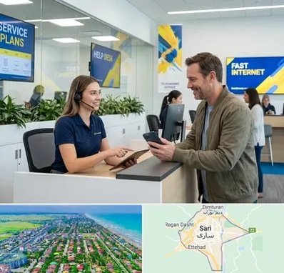 دفتر خدمات ایرانسل در ساری