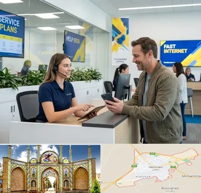 دفتر خدمات ایرانسل در سمنان