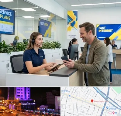 دفتر خدمات ایرانسل در آبرسان تبریز 