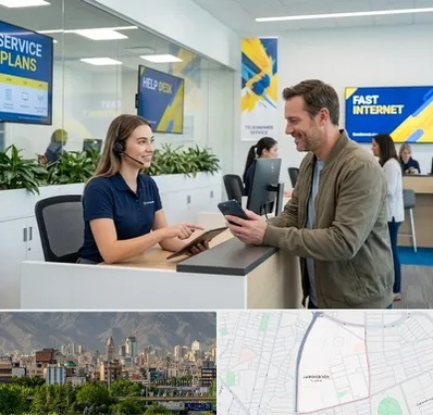 دفتر خدمات ایرانسل در جمشیدیه 