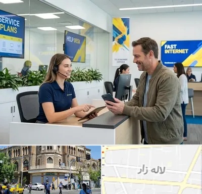 دفتر خدمات ایرانسل در لاله زار