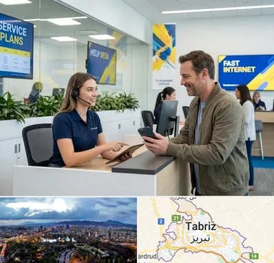 دفتر خدمات ایرانسل در تبریز