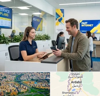 دفتر خدمات ایرانسل در اردبیل