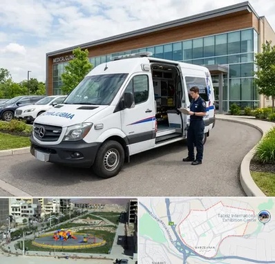 آمبولانس خصوصی در مرزداران تبریز 