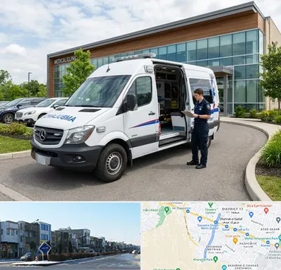 آمبولانس خصوصی در شریعتی مشهد