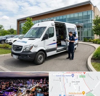 آمبولانس خصوصی در گلسار رشت