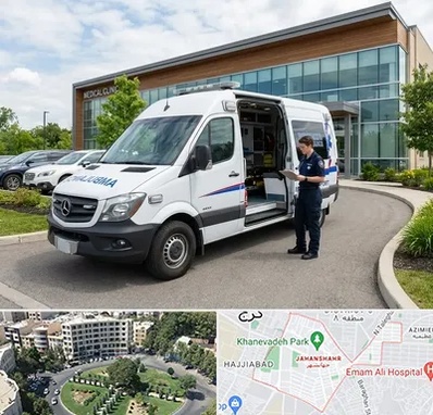 آمبولانس خصوصی در جهانشهر کرج