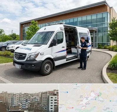 آمبولانس خصوصی در محمد شهر کرج