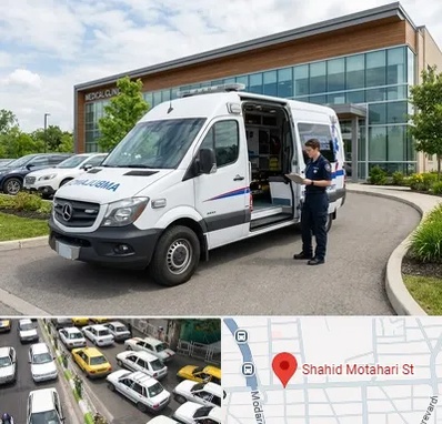 آمبولانس خصوصی در مطهری تهران