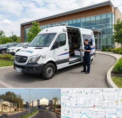 آمبولانس خصوصی در ضیابری رشت