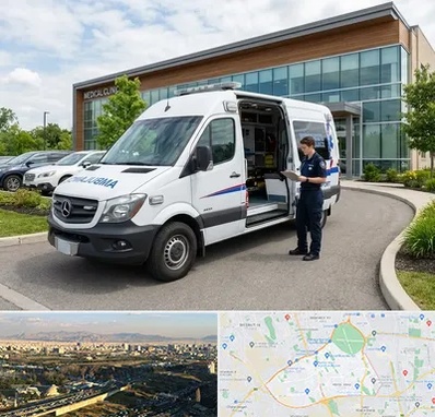 آمبولانس خصوصی در منطقه 19 تهران 