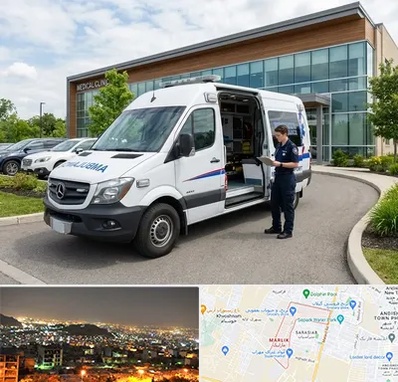 آمبولانس خصوصی در مارلیک کرج 