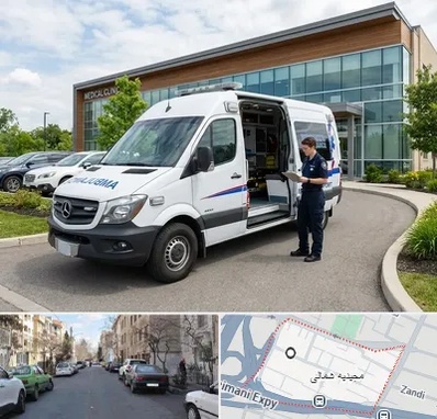 آمبولانس خصوصی در مجیدیه شمالی