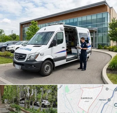 آمبولانس خصوصی در دروس