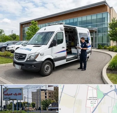 آمبولانس خصوصی در فاز یک اندیشه