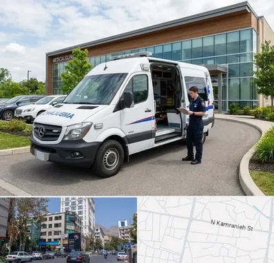 آمبولانس خصوصی در کامرانیه