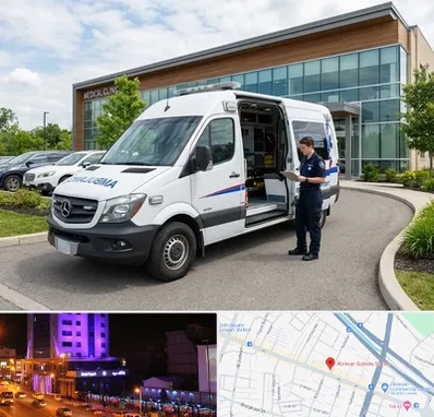 آمبولانس خصوصی در آبرسان تبریز